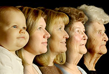 woman in different generation