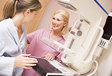 preparing for mammogram