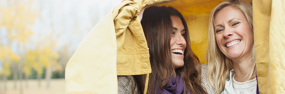 two middle aged women